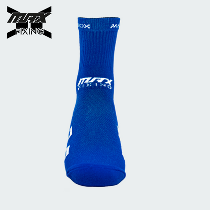 MEDIA TÉCNICA MAX SOX AZUL X BLANCO