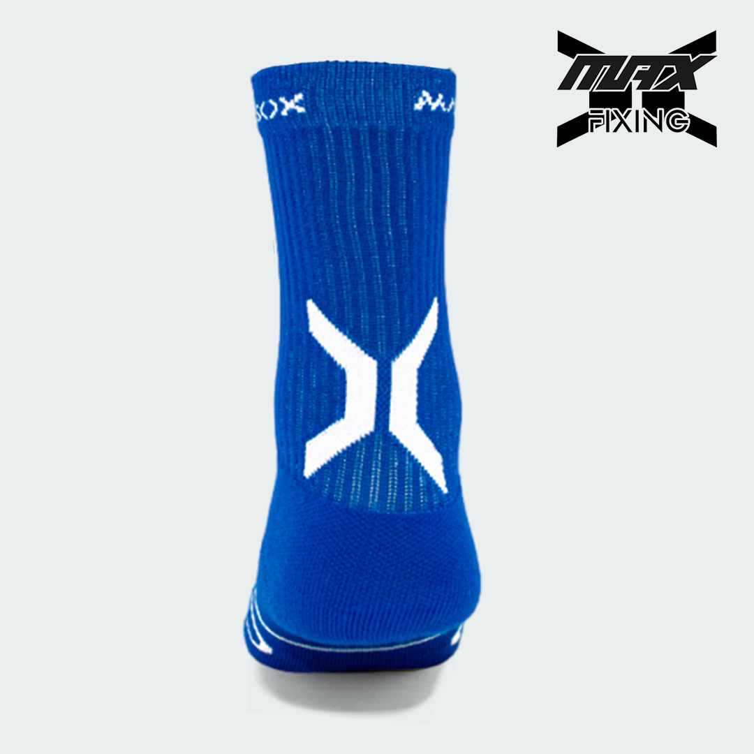 MEDIA TÉCNICA MAX SOX AZUL X BLANCO