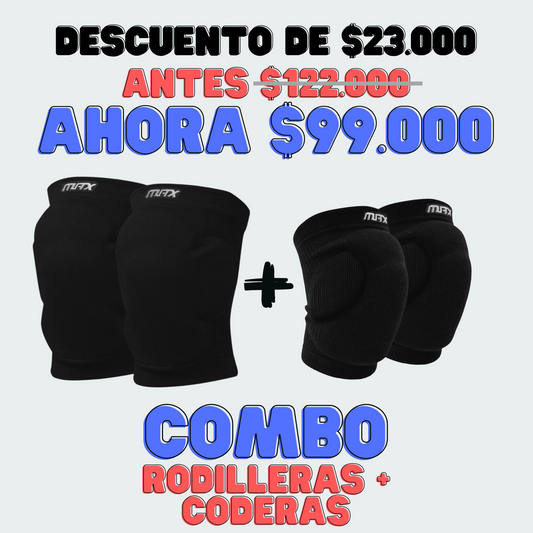 COMBO RODILLERA + CODERA MAX